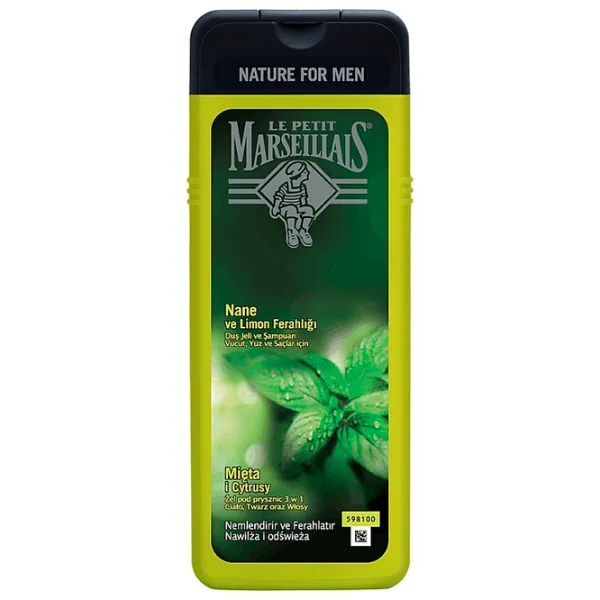 Гель для душа Le Petit Marseillais Minta Lime Для него photo 1 Гель для душа Le Petit Marseillais Minta Lime Для него photo 1