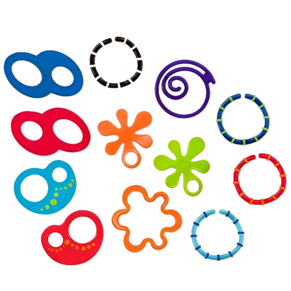 Игрушка для прорезывания зубов Bright Starts Oball Linky Loops от 0 месяцев photo 1