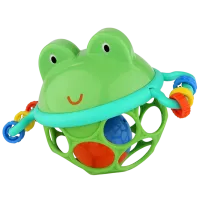 Jucărie pentru dentiție Bright Starts Oball Broscuta vesela de la 0 luni