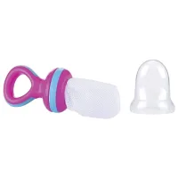 Nibler Nuby ID5397 pentru fetițe/ 6+ luni/ Pink