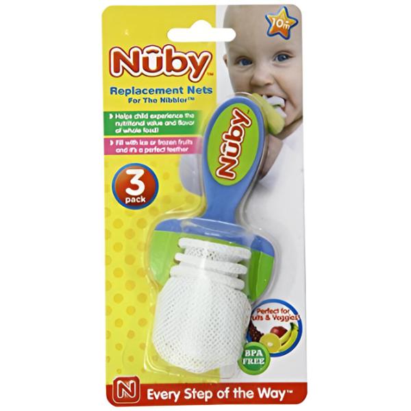 Nibler Nuby ID5362 Unisex/ 10+ luni/ White photo 1 Nibler Nuby ID5362 Unisex/ 10+ luni/ White photo 1