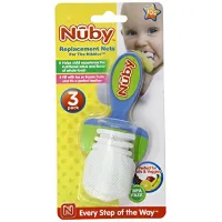 Ниблер Nuby ID5362 Унисекс/ 10+ месяцев/ Белый