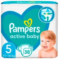 Scutece pentru copii Pampers VPM JUNIOR 5 11 - 16 kg/ 38 buc.