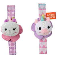 Игрушка для прорезывания зубов Bright Starts Lama vesela si Unicornul fericit от 0 месяцев