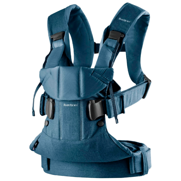 Переноска для детей BabyBjorn One Denim () 15 кг/ Синий photo 1