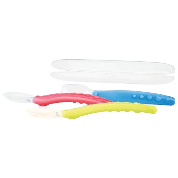 Lingură Nuby ID5555 Unisex/ 3+ luni/ Multicolor photo 1