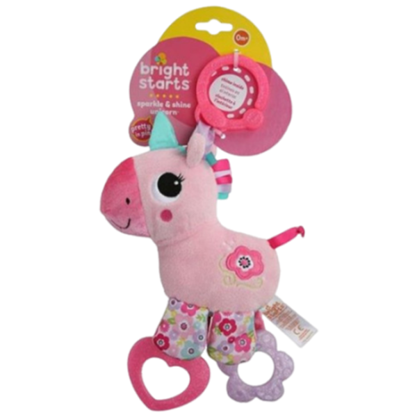 Игрушка для прорезывания зубов Bright Starts Unicorn от 0 месяцев photo 1