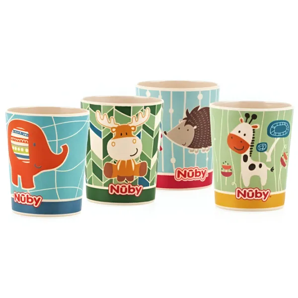 Pahar Nuby ID5618 Unisex/ 12+ luni/ Multicolor photo 1