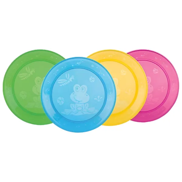Farfurie Nuby ID65670 Unisex/ 9+ luni/ Multicolor photo 1