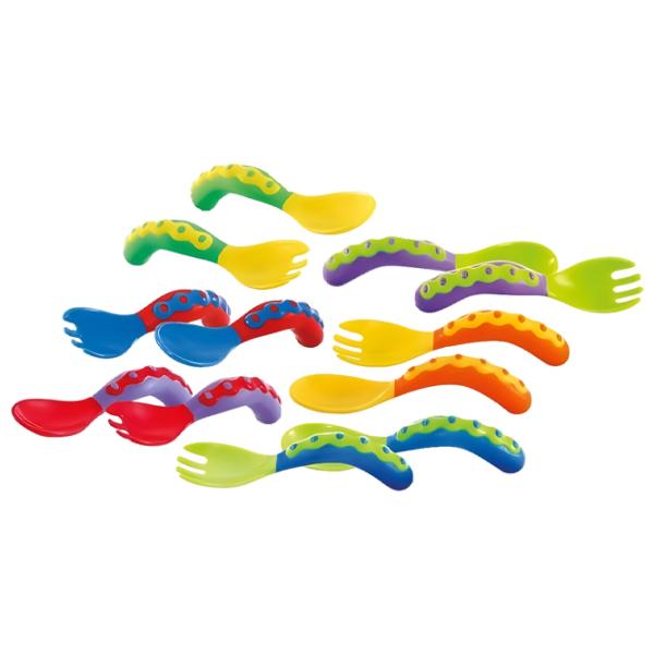 Set Nuby ID5253 Unisex/ 9+ luni/ Multicolor photo 1 Set Nuby ID5253 Unisex/ 9+ luni/ Multicolor photo 1