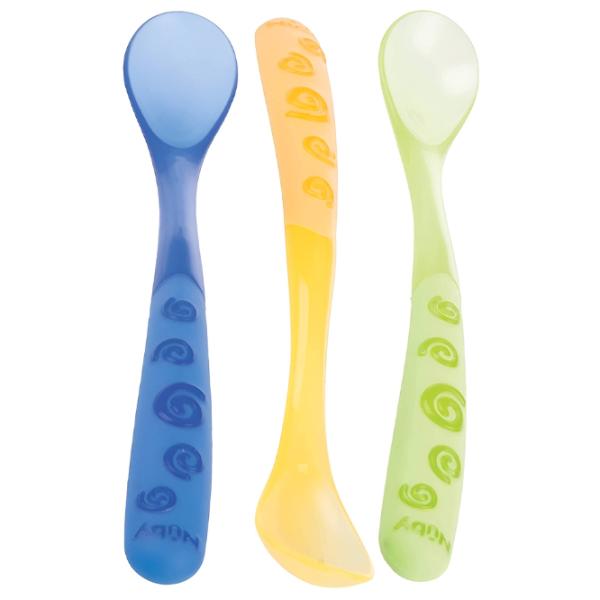 Lingură Nuby ID5377 Unisex/ 6+ luni/ Multicolor photo 1 Lingură Nuby ID5377 Unisex/ 6+ luni/ Multicolor photo 1