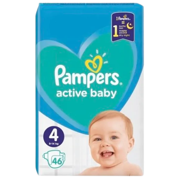 Подгузники для детей Pampers VPM MAXI 4 9 - 14 кг/ 46 шт. photo 1