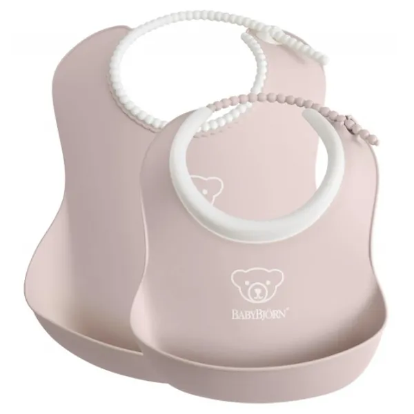 Bavetă BabyBjorn 046764A Clasică/ Bumbac/ Pink photo 1