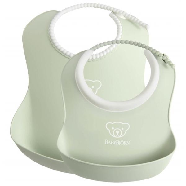 Bavetă BabyBjorn 046761A Clasică/ Bumbac/ Green photo 1 Bavetă BabyBjorn 046761A Clasică/ Bumbac/ Green photo 1