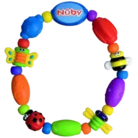 Jucărie pentru dentiție Nuby Round Dance de la 3 luni