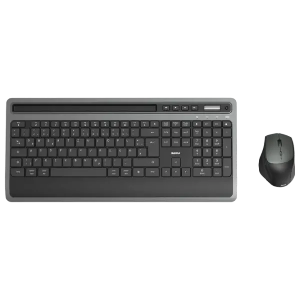 Tastatura & Mouse Hama KMW-600 Plus Fără fir/ Black photo 1