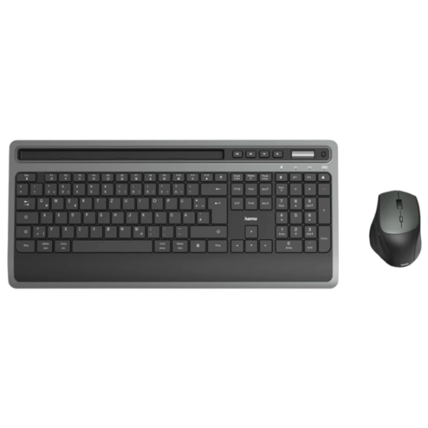 Tastatura & Mouse Hama KMW-600 Plus Fără fir/ Black photo 1
