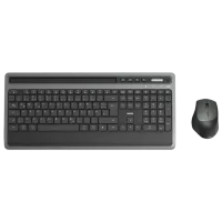 Клавиатура и Мышь Hama KMW-600 Plus Беспроводные/ Черный
