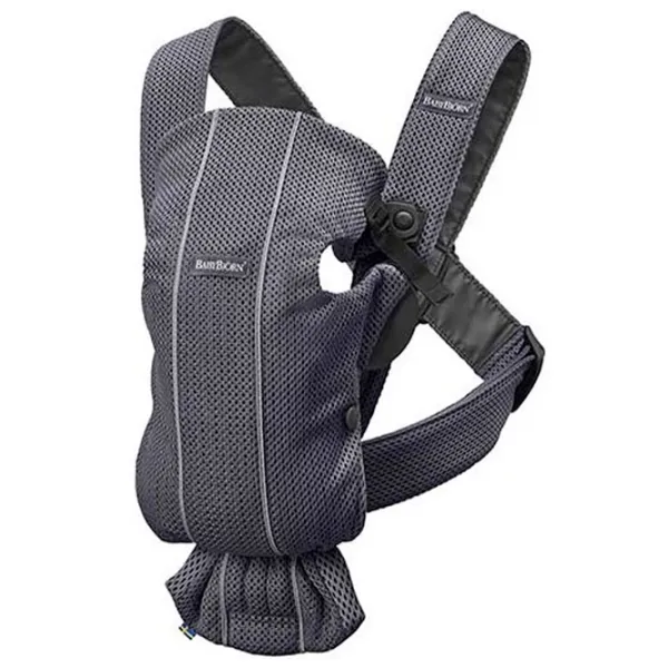 Переноска для детей BabyBjorn Mini 3D () 11 кг/ Antracite photo 1