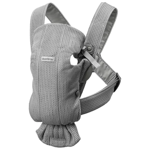 Переноска для детей BabyBjorn Mini 3D () 11 кг/ Серый photo 1