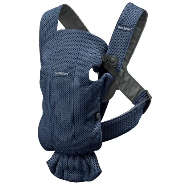 Переноска для детей BabyBjorn Mini 3D () 11 кг/ Синий photo 1