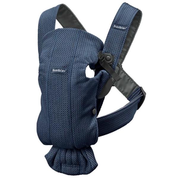 Переноска для детей BabyBjorn Mini 3D () 11 кг/ Синий photo 1
