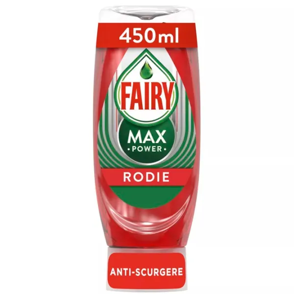 Средство для мытья посуды Fairy Max Power 0.45 л/ Гранат photo 1 Средство для мытья посуды Fairy Max Power 0.45 л/ Гранат photo 1