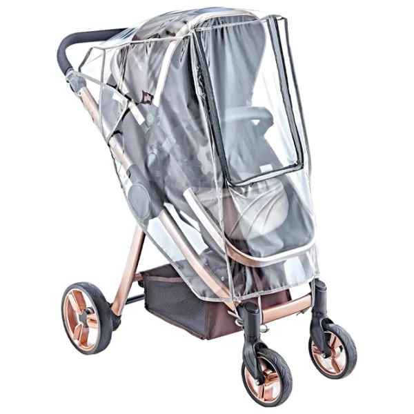 Husă pentru cărucior BabyJem 53397 PVC/ Transparent photo 1 Husă pentru cărucior BabyJem 53397 PVC/ Transparent photo 1