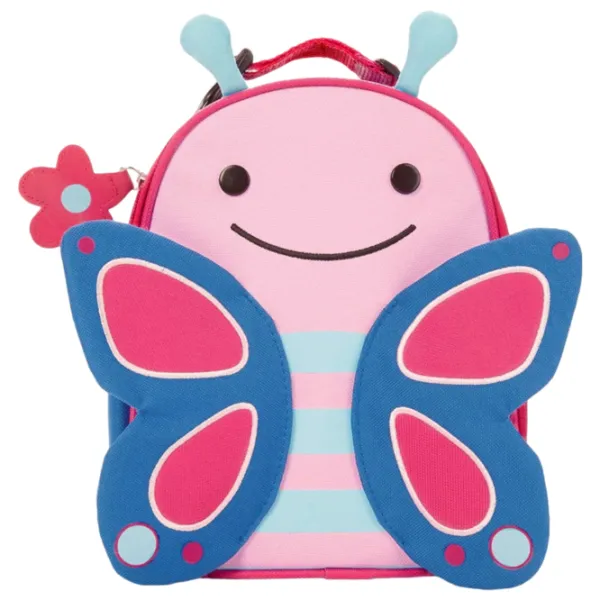 Geantă pentru prânz Skip Hop Zoo Butterfly Pink photo 1
