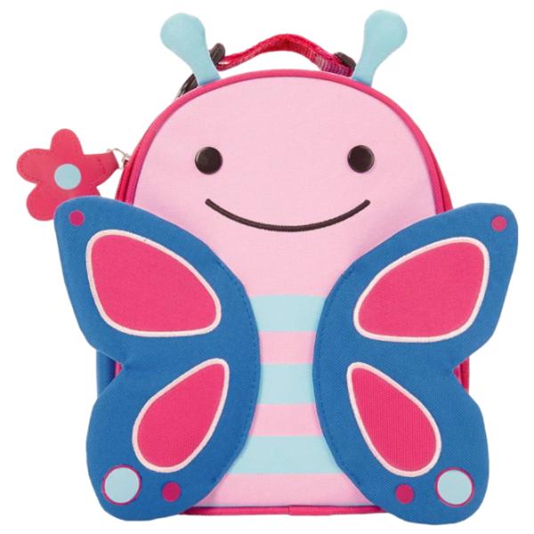 Geantă pentru prânz Skip Hop Zoo Butterfly Pink photo 1
