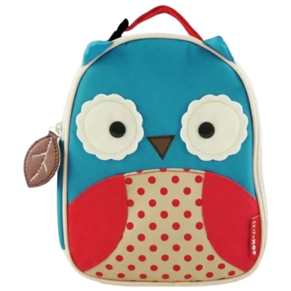 Сумка для ланча Skip Hop Zoo Owl (1053786) Красный Синий photo 1