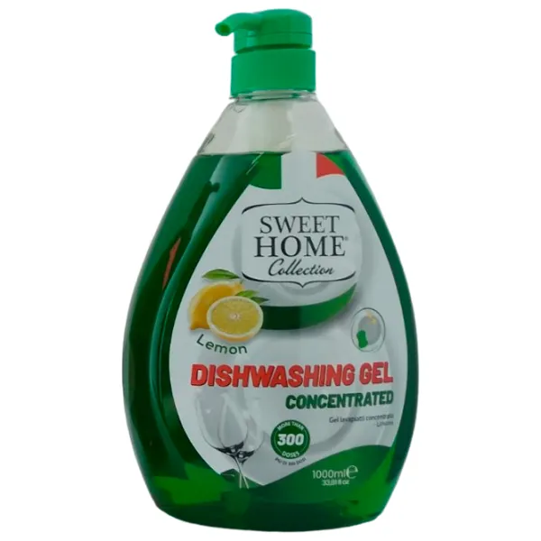 Средство для мытья посуды Sweet Home 1052546 1 л/ Лимон photo 1