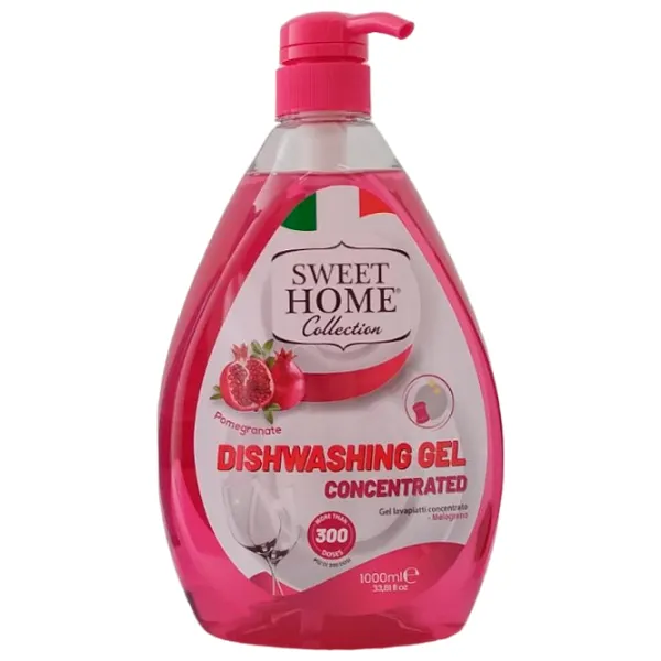 Средство для мытья посуды Sweet Home 1052547 1 л/ Гранат photo 1