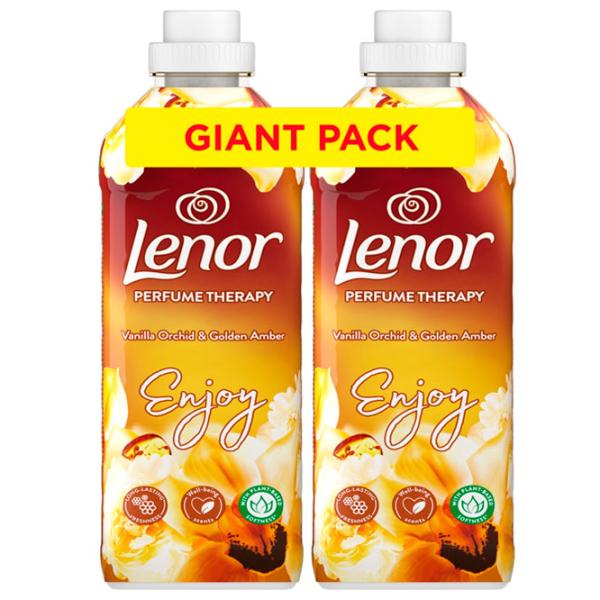 Balsam Lenor Orchid & Golden Amber 1.2l Număr spălări: 48 photo 1 Balsam Lenor Orchid & Golden Amber 1.2l Număr spălări: 48 photo 1