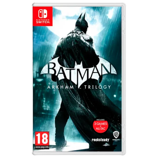 Batman Arkham Trilogy Game for Nintendo Switch photo 1 Batman Arkham Trilogy Game for Nintendo Switch photo 1