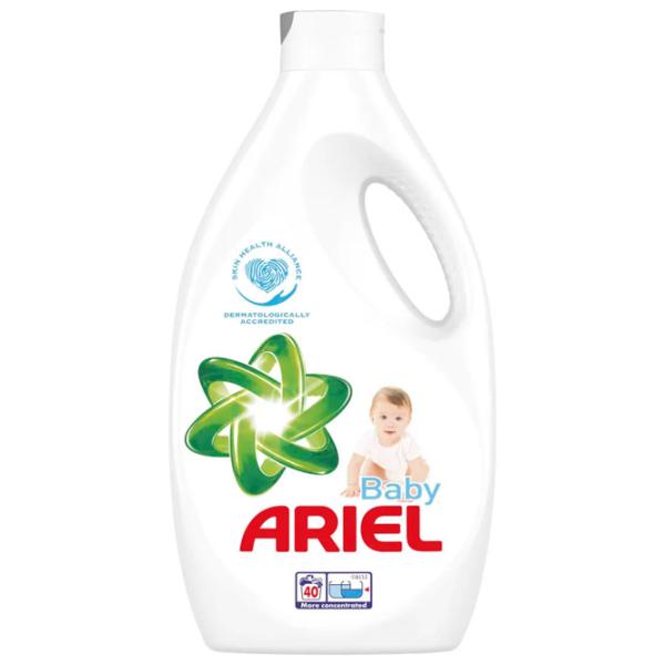 Gel de spălare Ariel Liquid Baby 2.2 kg 2.2l Număr spălări: 40 photo 1 Gel de spălare Ariel Liquid Baby 2.2 kg 2.2l Număr spălări: 40 photo 1