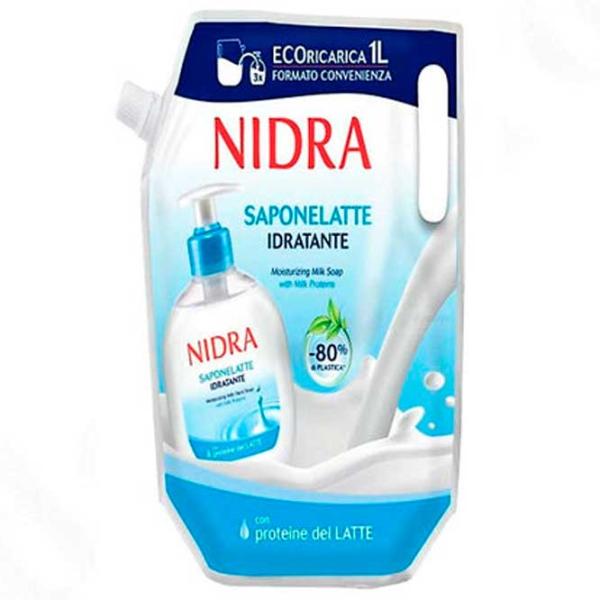 Săpun lichid Nidra Hidratant Latte 1 l photo 1
