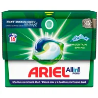 Detergent Ariel Mountain Spring 3.3 kg  Număr spălări: 14