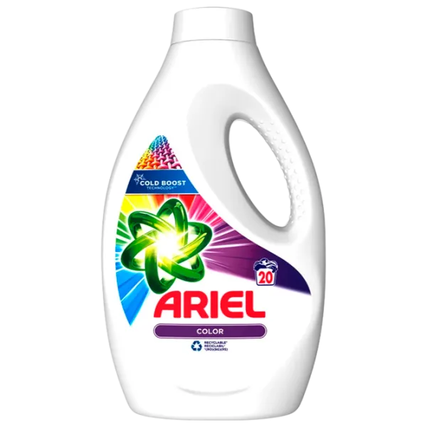Gel de spălare Ariel Liquid Color 1l Număr spălări: 20 photo 1