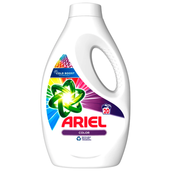 Gel de spălare Ariel Liquid Color 1l Număr spălări: 20 photo 1