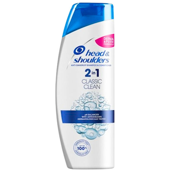 Шампунь Head & Shoulders Classic Clean 2in1 360 мл photo 1 Шампунь Head & Shoulders Classic Clean 2in1 360 мл photo 1