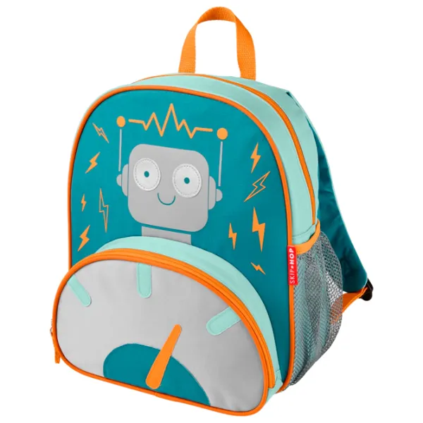 Ghiozdan pentru copii Skip Hop Spark Robot Blue Gray Blue photo 1