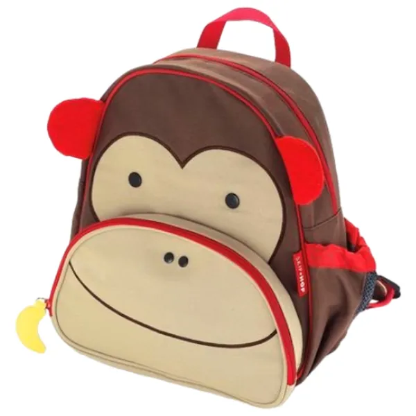 Ghiozdan pentru copii Skip Hop Zoo Brown Red Brown photo 1