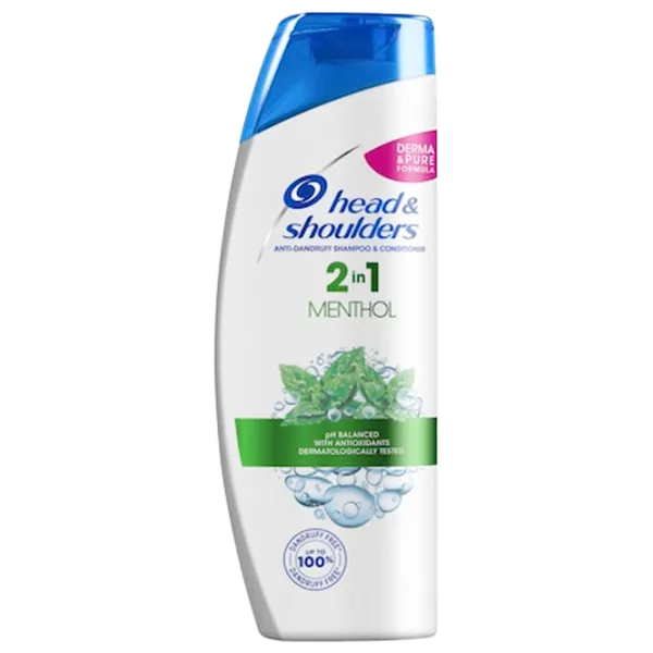 Шампунь Head & Shoulders Menthol 2in1 360 мл photo 1 Шампунь Head & Shoulders Menthol 2in1 360 мл photo 1