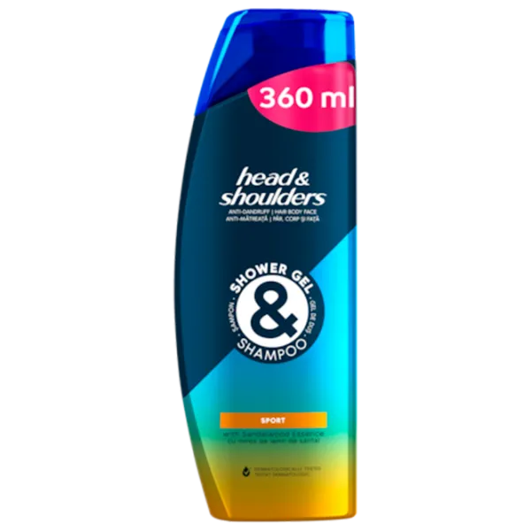 Шампунь Head & Shoulders Sport 360 мл photo 1