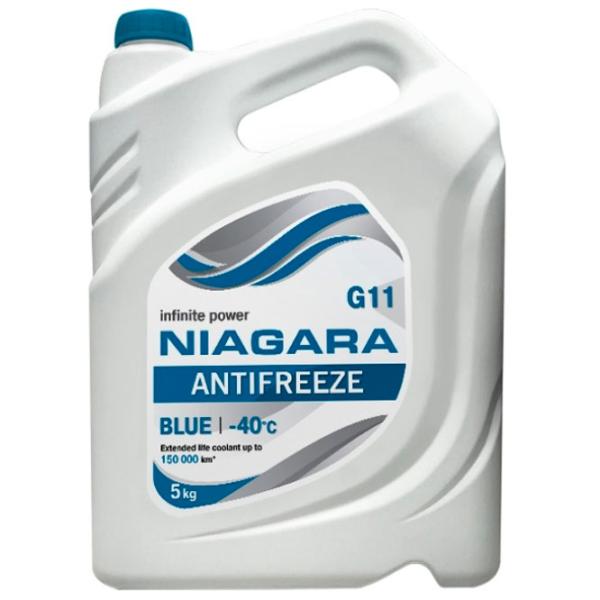 Антифриз Niagara G11 -40 Blue 00649568 5 л Синий photo 1