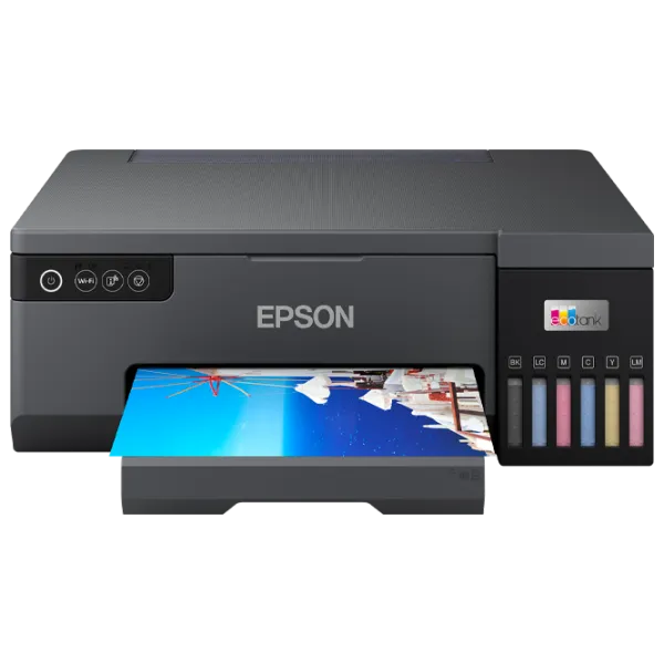 Imprimantă Epson EcoTank L8050 Inkjet / Color / Black photo 1