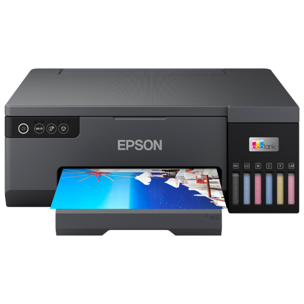 Imprimantă Epson EcoTank L8050 Inkjet / Color / Black photo 1