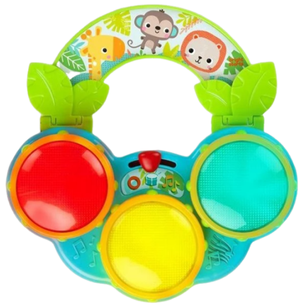 Jucărie muzicală Bright Starts Safari Beats 074451522695 0.3+/ Green photo 1