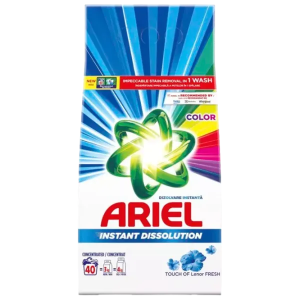 Detergent Ariel Tol Fresh 3 kg  Număr spălări: 40 photo 1